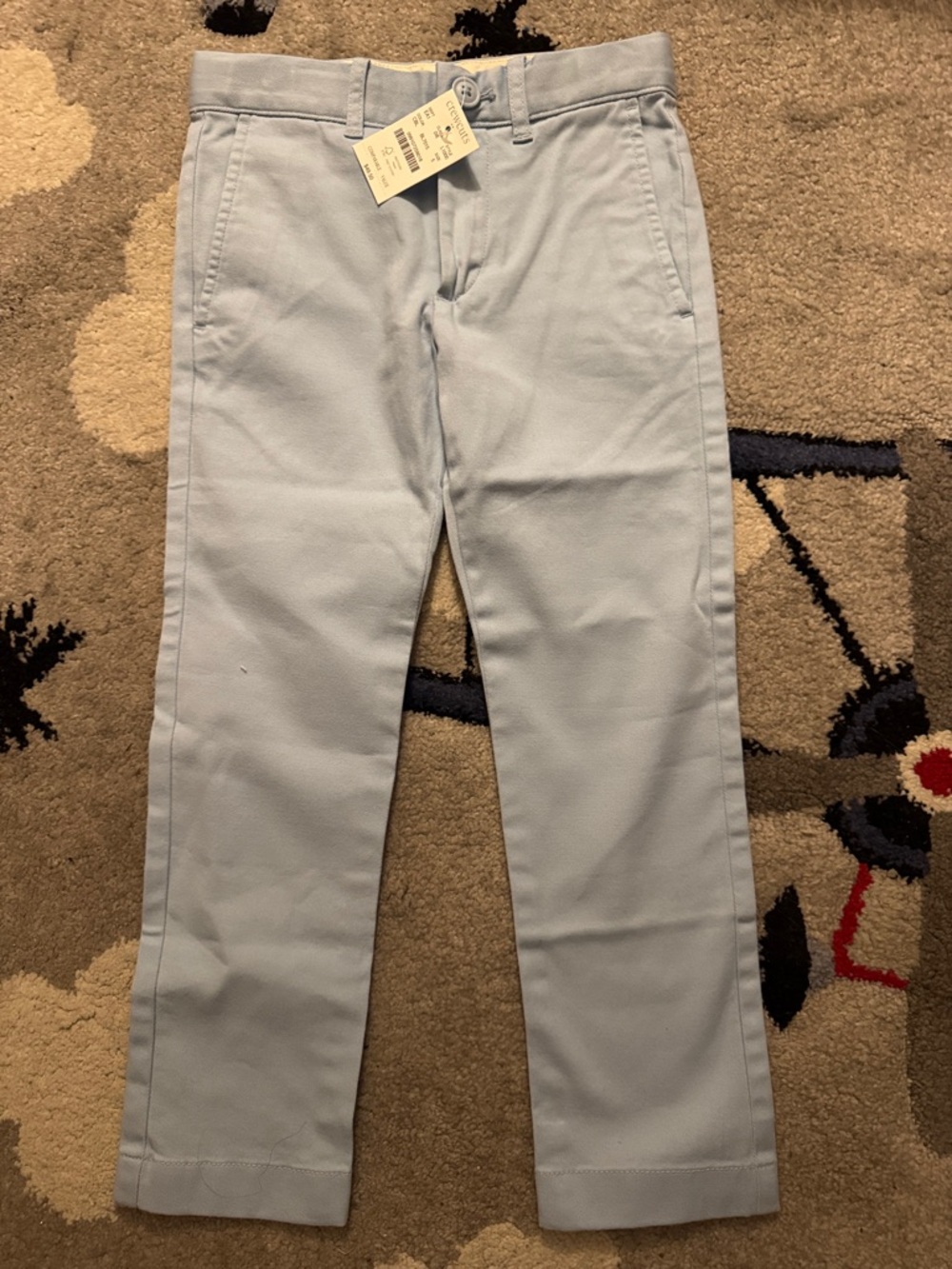 J. Crew Light Blue Kids Chino Pants